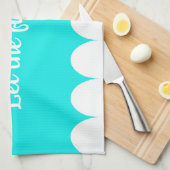 Laat het plezier beginnen! theedoek (Quarter Fold)