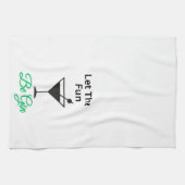 Laat het plezier GIN zijn - Keuken theedoek (Horizontaal)