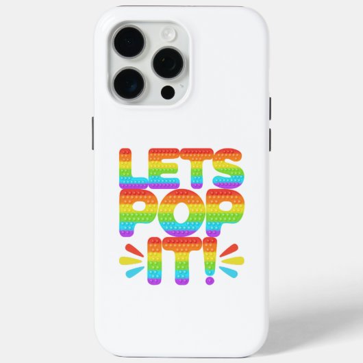 Laat het Poppen Case-Mate iPhone Case (Achterkant)