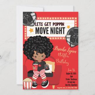 Laat het Poppin Birthday Invitation Kaart halen