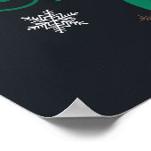 Laat het Poster 24x36 sneeuwen (Hoek)