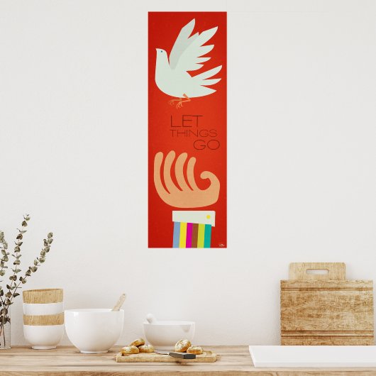 Laat het Poster gaan (Keuken)