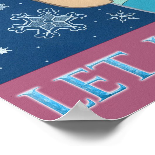 Laat het poster gegoten worden (Hoek)