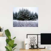 Laat het Poster sneeuwen (Thuiskantoor)