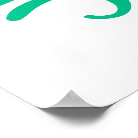 Laat het Poster van de Good Times rollen (Hoek)