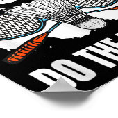 Laat het racket de Talking Shuttle Hobby Badminton Poster (Hoek)
