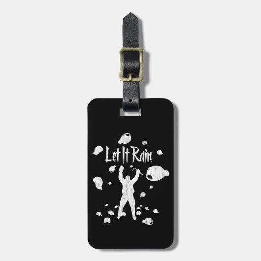 Laat het regenen (Hockey) Bagagelabel (Voorkant verticaal)