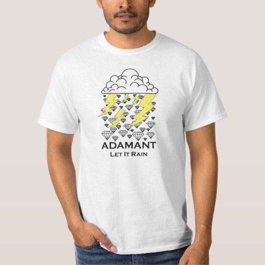 Laat het regenen t-shirt (Voorkant)