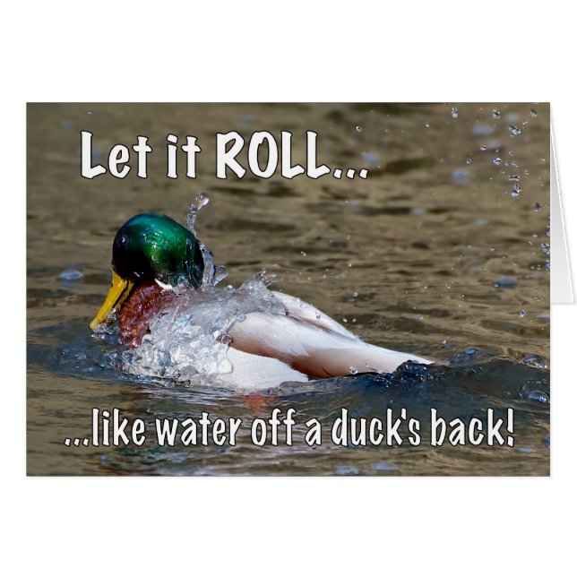 Laat het ROLL (Voorkant Horizontaal)