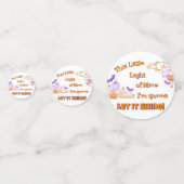 Laat het schijnen Christelijke Halloween Tafel Con Confetti (Voorkanten)