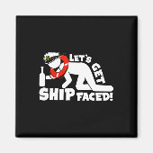 Laat het schip onder ogen komen - Familie Cruise S Magneet (Voorkant)