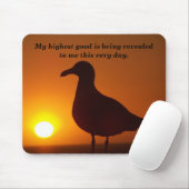 Laat het Shine_Mousepad_by Elenne Boothe Muismat (Met muis)
