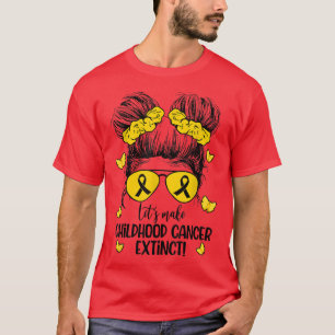 Laat het Shirt van kinderkanker het Uitgebreide Be