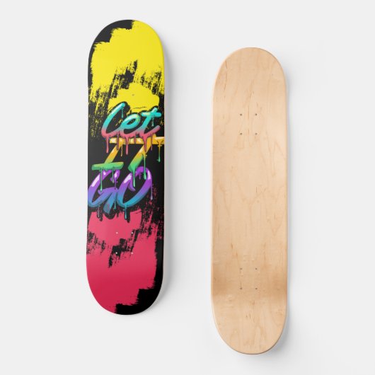Laat het Skateboard gaan (Voorkant)