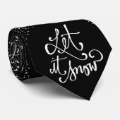 LAAT HET SNEEUW COOL CHRISTMAS STROPDAS (Opgerold)