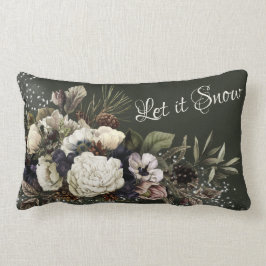 Laat het sneeuw-elegante wintertuinontwerp kussen