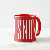 LAAT HET SNEEUW | MOK (Voorkant rechts)