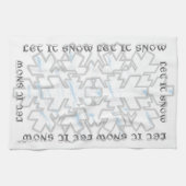 LAAT HET SNEEUW THEEDOEK (Horizontaal)