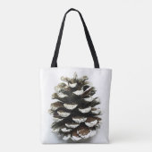 LAAT HET SNEEUW TOTE BAG (Achterkant)