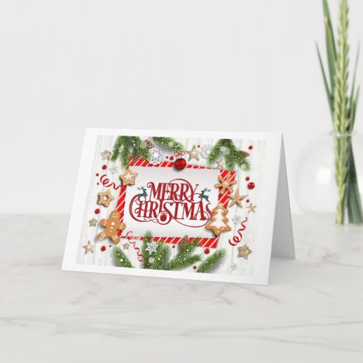 *LAAT HET SNEEUW* WAAROM CHRISTMAS JE HOLIDA WIL FEESTDAGEN KAART (Voorkant)