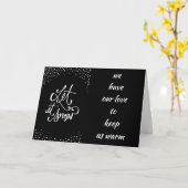 "LAAT HET SNEEUW" WE HEBBEN "MISTLETOE" OM ONS GAR KAART (Gele Bloem)