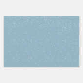 Laat het Sneeuwblauw Inpakpapier Vel (Voorkant 2)