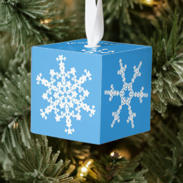 Laat het Sneeuwbordspel Ornament