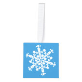 Laat het Sneeuwbordspel Ornament (Voorkant)