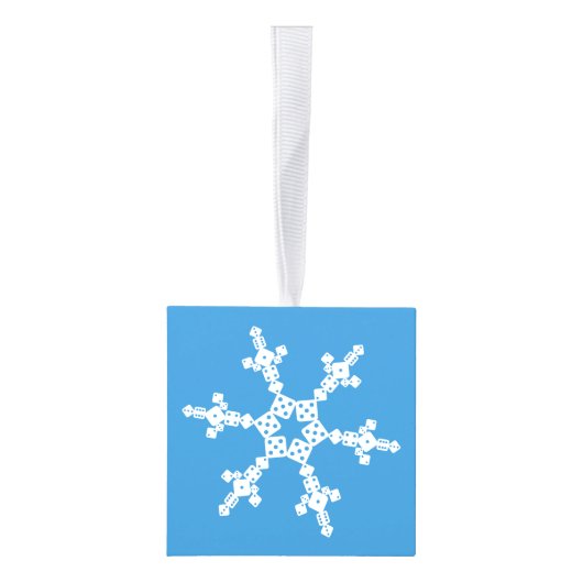 Laat het Sneeuwbordspel Ornament (Rechts)