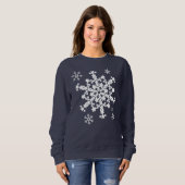 Laat het Sneeuwbordspel Womens Shirt (Voorkant volledig)
