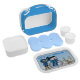 Laat het sneeuwbroodje Snowman Lunch doos Lunchbox (Gehele Product)