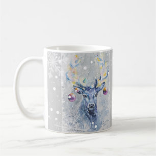 Laat het sneeuwdeer Mok