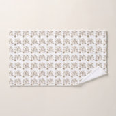 Laat het sneeuwen bad handdoek (Handdoek)