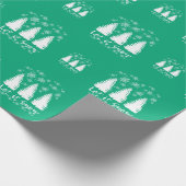 Laat het sneeuwen cadeaupapier (Hoek)