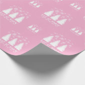 Laat het sneeuwen cadeaupapier (Hoek)