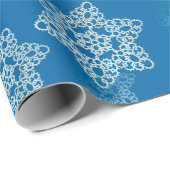 Laat het sneeuwen cadeaupapier (Rol Hoek)