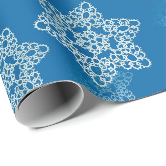 Laat het sneeuwen cadeaupapier (Rol Hoek)