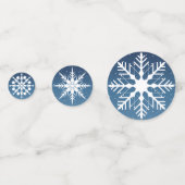 Laat het sneeuwen confetti (Achterkanten)