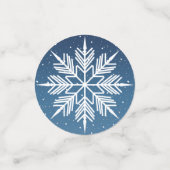 Laat het sneeuwen confetti (Kleine voorkant)