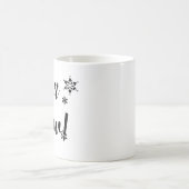 Laat het sneeuwen! - Eenvoudige versie Koffiemok (Center)