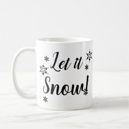 Laat het sneeuwen! - Eenvoudige versie Koffiemok