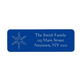 Laat het sneeuwen etiket