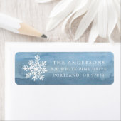 Laat het sneeuwen | Etiket vakantieadres (Insitu)