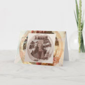 Laat het sneeuwen feestdagen kaart (Voorkant)