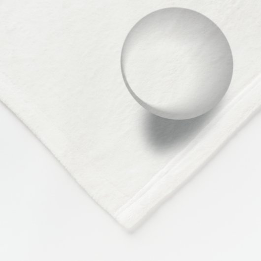 Laat het sneeuwen fleece deken (Hoek)