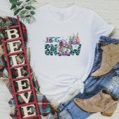 Laat het sneeuwen Gnome T-shirt