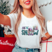 Laat het sneeuwen Gnome T-shirt