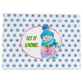 Laat het Sneeuwen Groot Cadeauzakje (Achterkant)