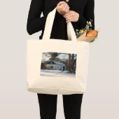 Laat het sneeuwen. grote tote bag (Voorkant (product))