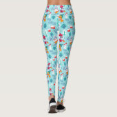 Laat het sneeuwen Hallo WinterWonderland Leggings (Achterkant)